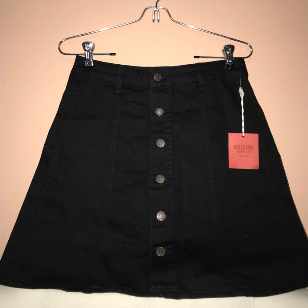 Button down skirt